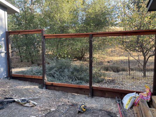 Danville, CA Athenian Backside Deer Fence