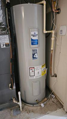 New water heater install