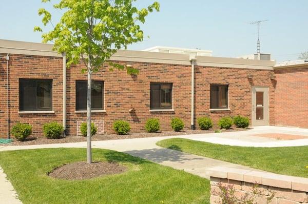 Aluminum Windows used in a Nursing Home