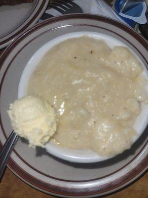 I am a chris enthusiast and these grits are on point. I did not need the butter