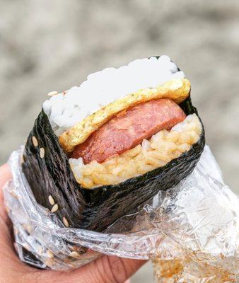 Spam Musubi with tamago