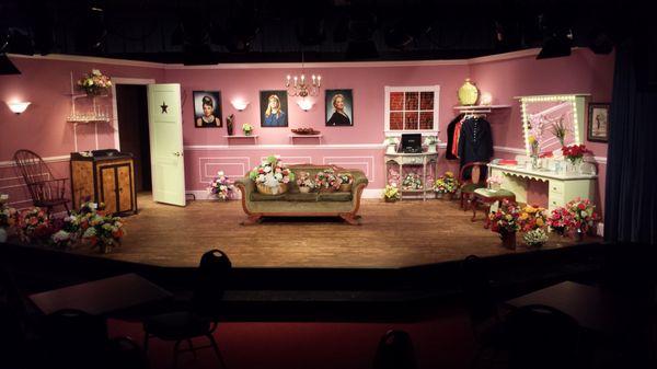 Stage set for "The Actress"