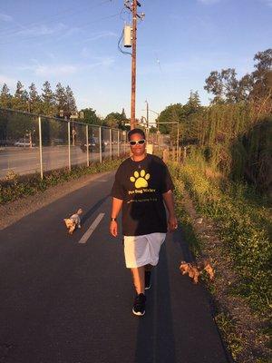 Michelle pro dog walker Almaden / San Jose area