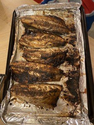 Broiled Mackeral delicious