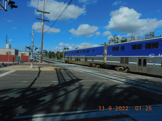 The many safety Issues that you see at the old town transit center that can be very dangerous with the many trains that travel through .