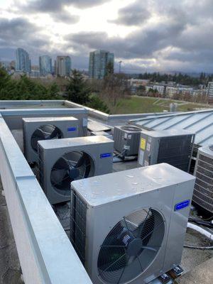 Upgraded systems for these Condominiums in Bellevue.