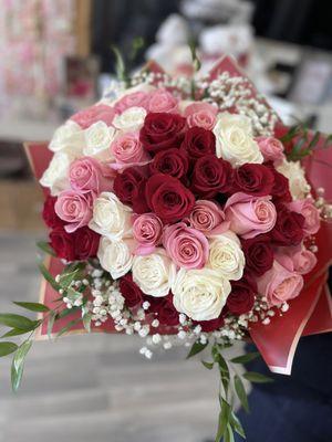 50 Roses Bouquet