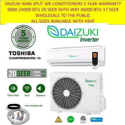 We are an authorized dealer for Daizuki Air Conditioners