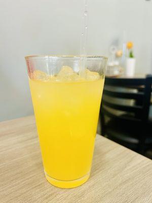 Passionfruit lemonade!