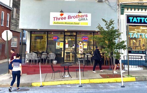 Three Brothers storefront