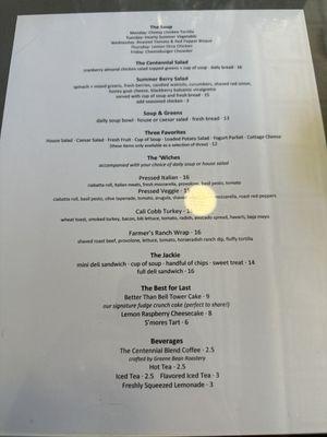 Rotating menu