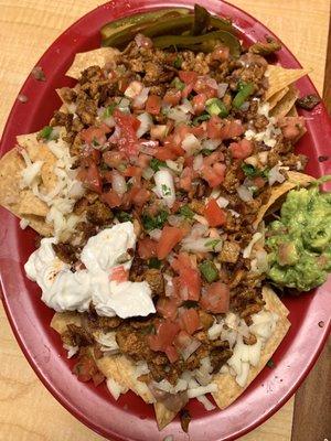 Pastor nachos