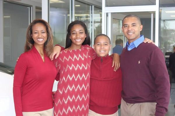 Mike Reichenbach pictured with his beautiful family!