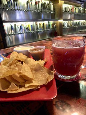 Chips and Queso. Trivia!