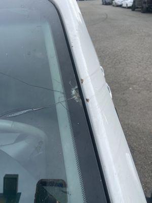 Broken Windshield