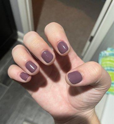 Gel nails-natural