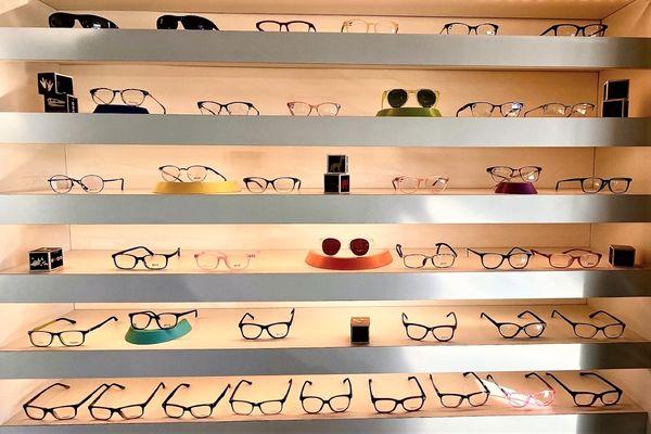 Childrens glasses display