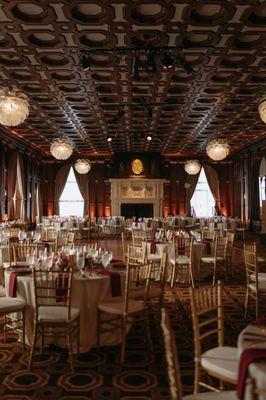 The ballroom was gorgeous. We chose to rent chairs and linens