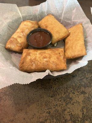 $14 for crab Rangoons app comes out to $3.50 per Rangoon...