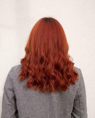 Coppery ginger