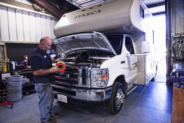 If you have an issue with your RV, bring it to us and we'll be happy to help!