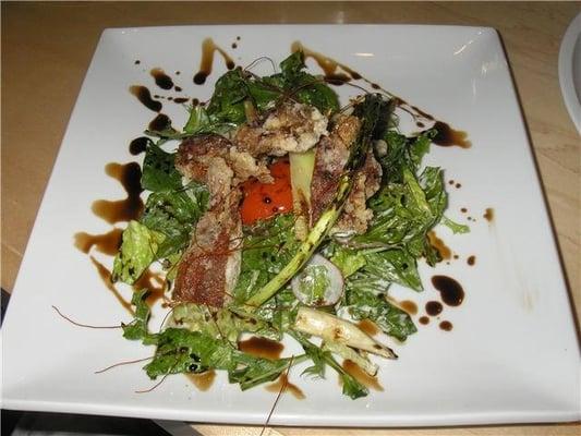 Soft Shell Crab Salad