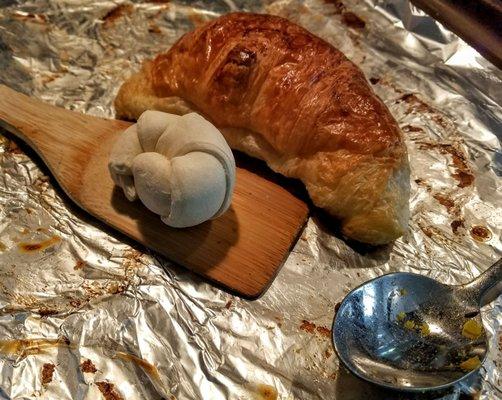 The Frozen mini croissants are hardly "mini" when baked, actually.