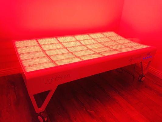 Our LightStim Infrared Light Bed is a great tool for treating fibromyalgia, relieving stress, or for any achy body parts