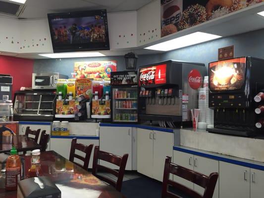 Inside the Chevron Gas Station