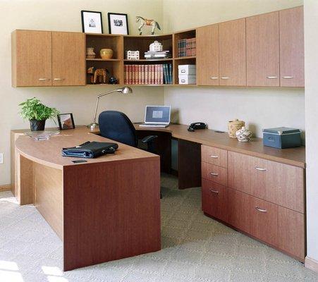 Simple and elegant office.