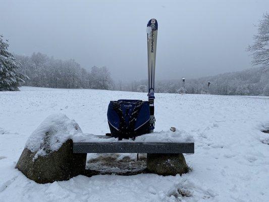 Spring skiing