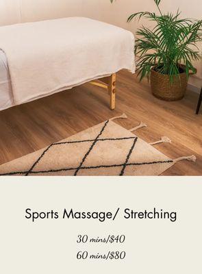 Sports massage