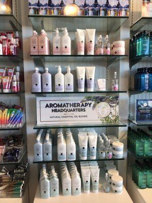 New aromatherapy section!