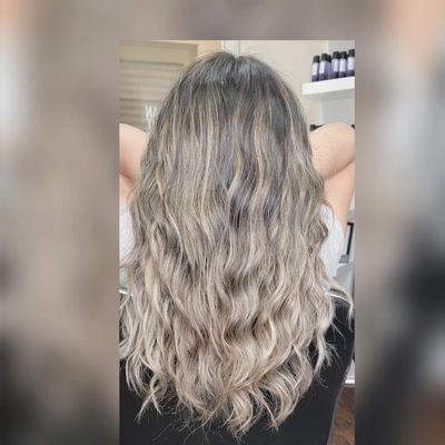 Ash balayage