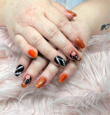 Halloween nails by Sonny