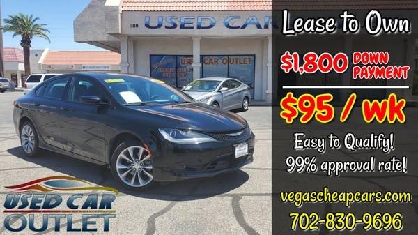 2015 Chrysler 200! $1800 down!