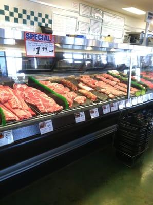 Great meat case!