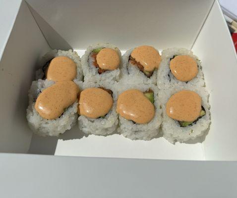 8 Piece Spicy Tuna Roll