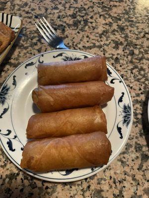 Two orders of Vegetable Spring Roll