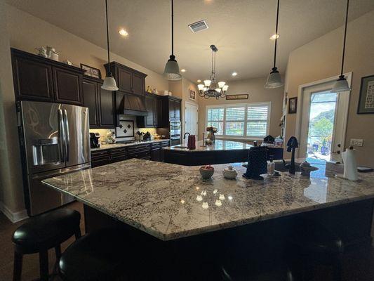 Sparkling clean kitchen