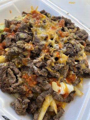 Carne asada fries