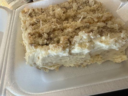 Homemade Italian Cream Cake