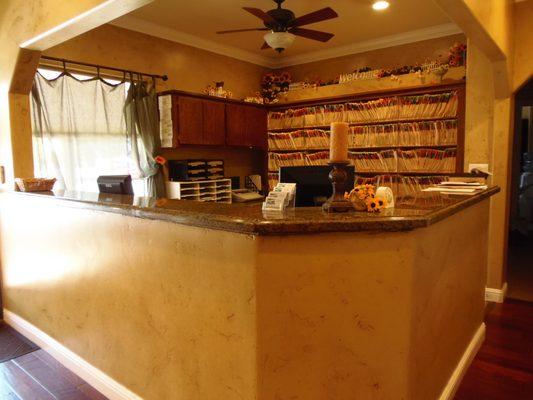 Front Desk at Price Chiropractic Yuba City Ca