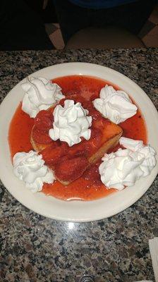 Stuffed Strawberry French Toast