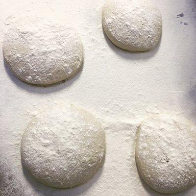 Fresh home made daily dough with high quality flour