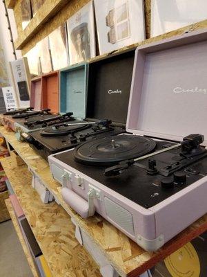 A very fine selection of record players.