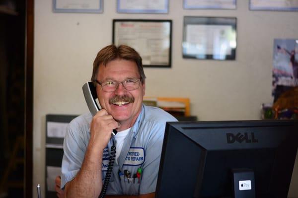 Don, the best and friendliest service manager in town