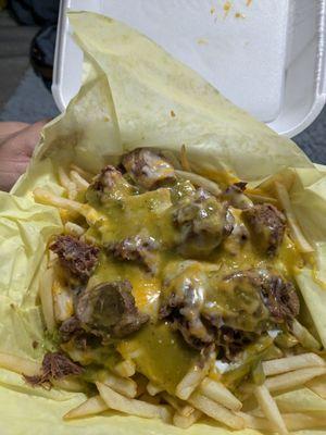 Lengua fries