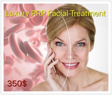 European PRP Facial in Muza Spa