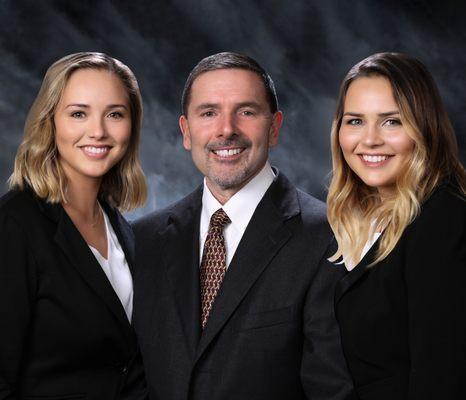 Here is the Belliveau Realty Group! (Left to Right: Alex Marden, Les Belliveau, Becca Belliveau)